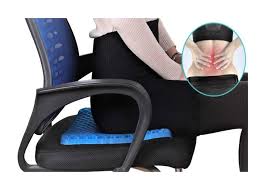 Cooling Gel Seat Cushion for Car & Office | Non-Slip Pressure Relief